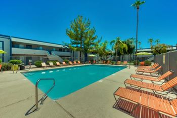 Sparkling pool